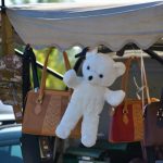 Bear Bag - hanged bear plush toy